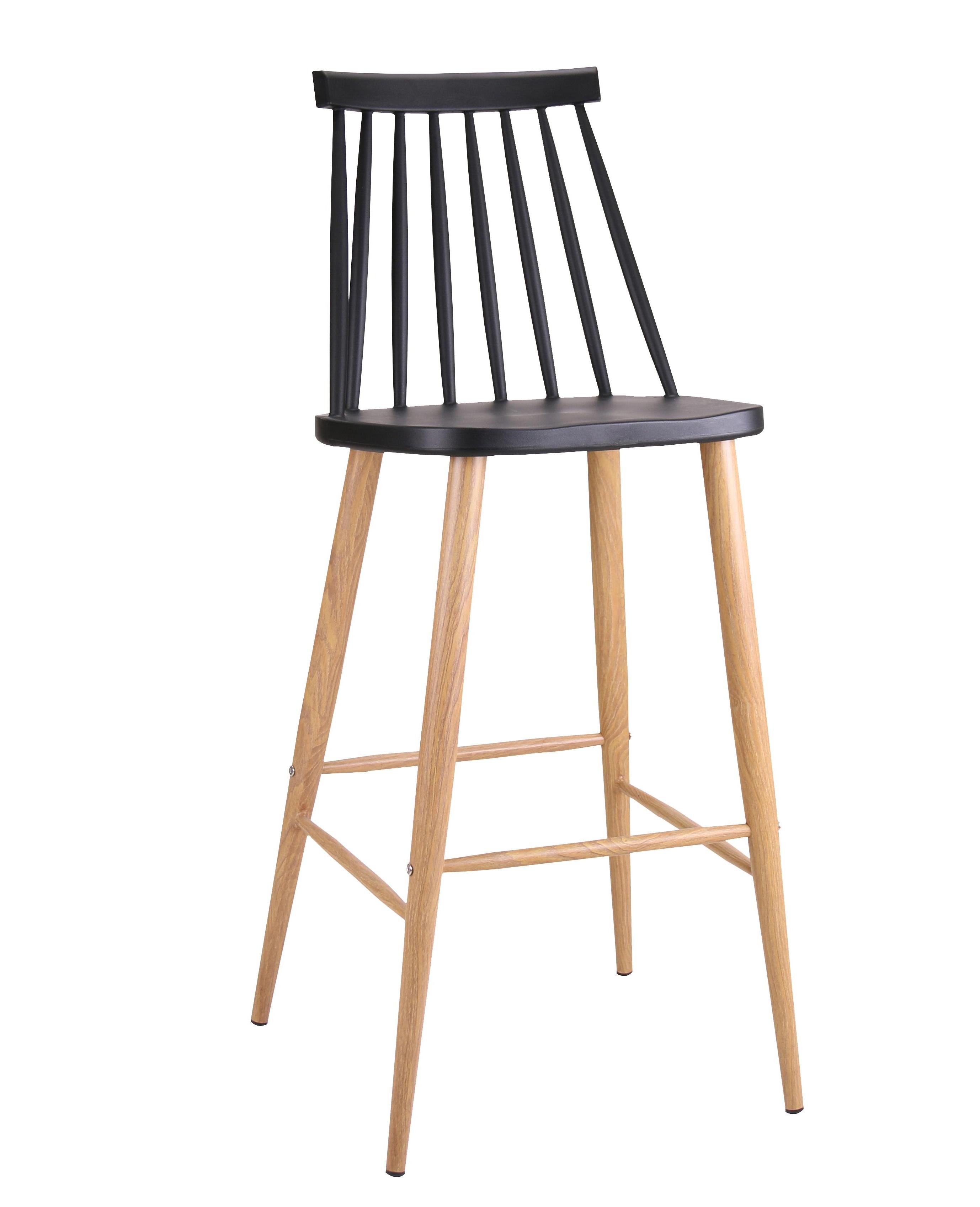 NANCY STOOL BLACK 43Χ49,5Χ107CM