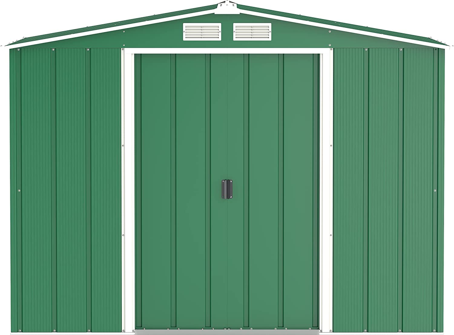  DURAMAX ECO METAL SHED 8X6FT GREEN