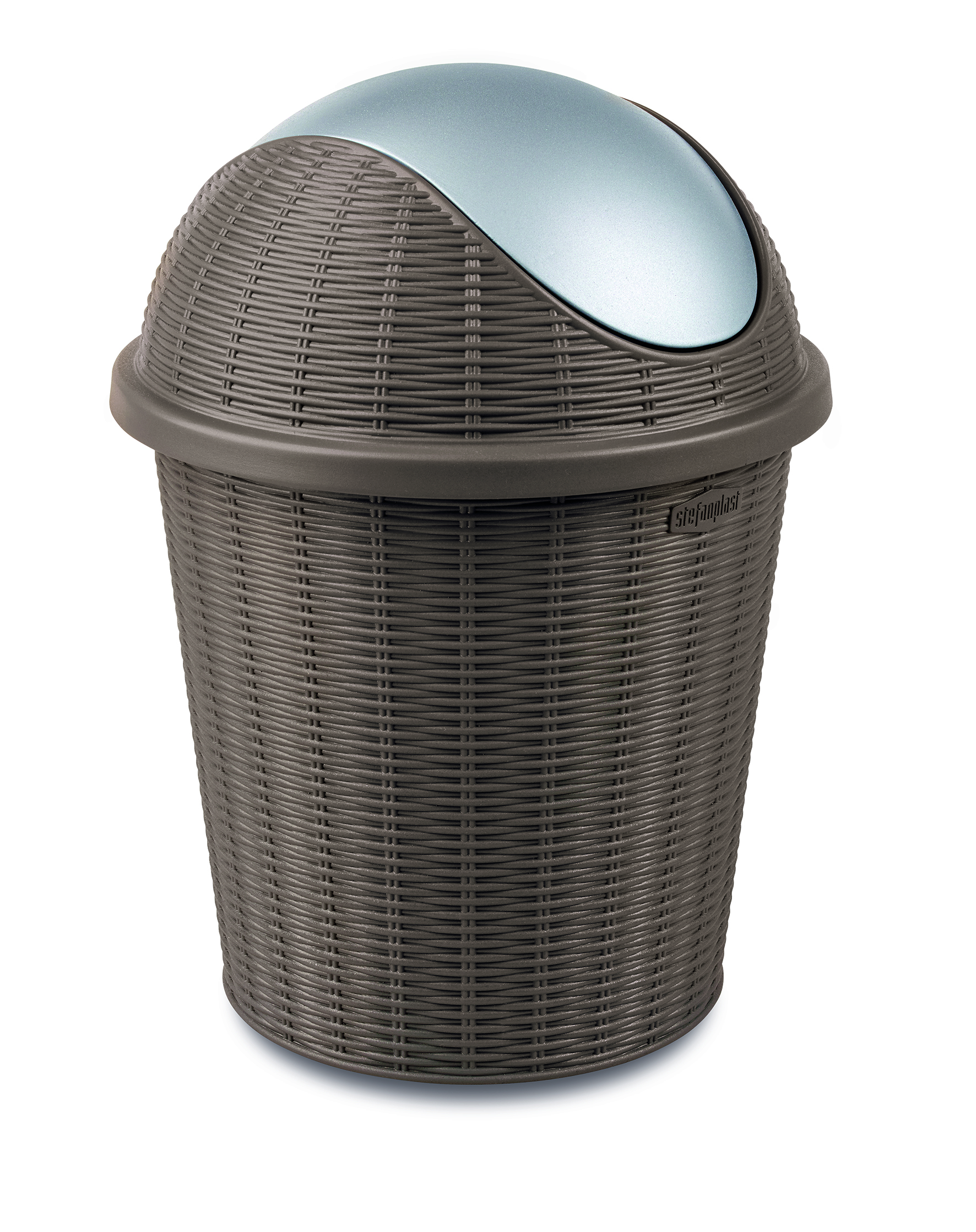 STEFANPLAST ELEGANCE SWING BIN 10LT D/GREY