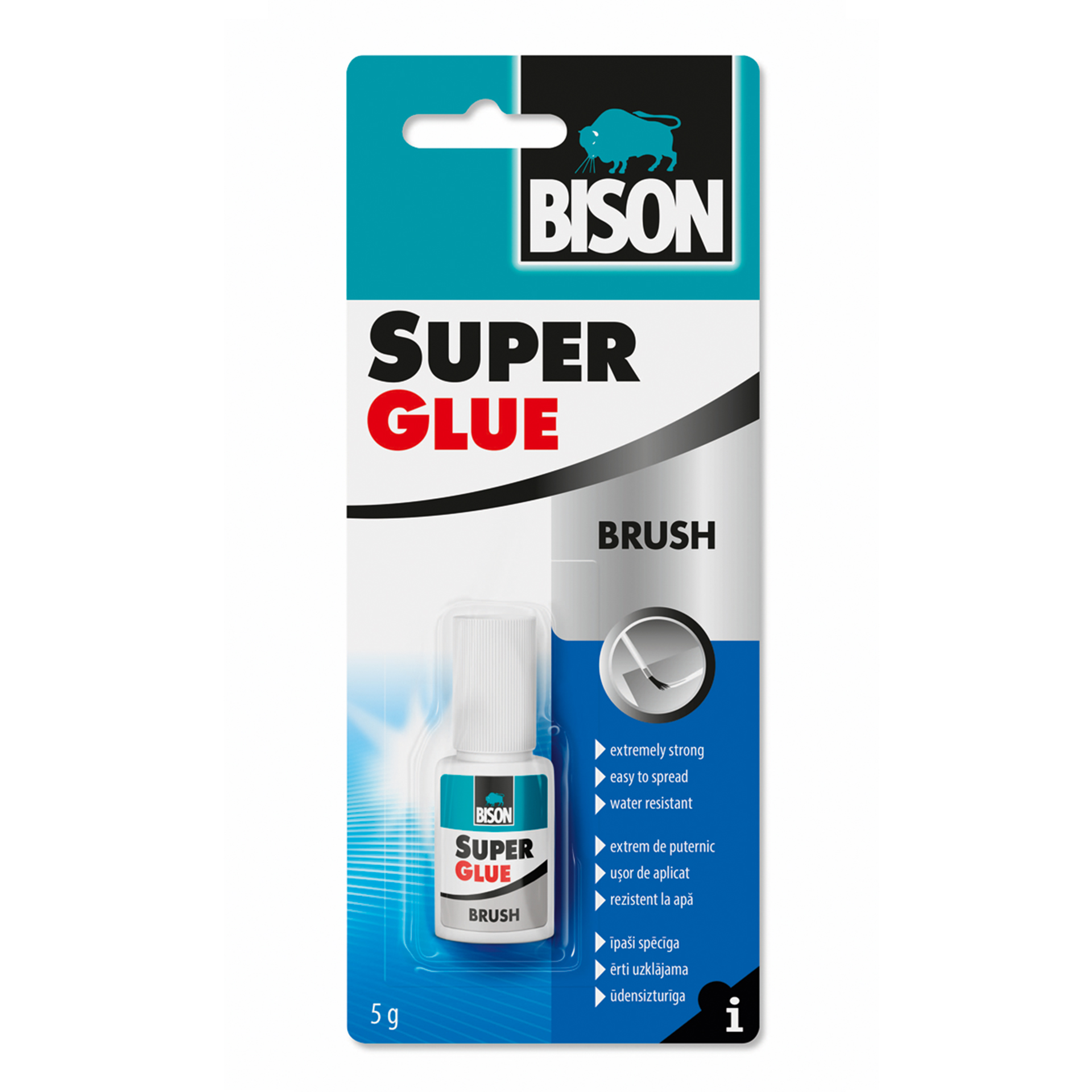 BISON SUPER GLUE BRUSH 5GR