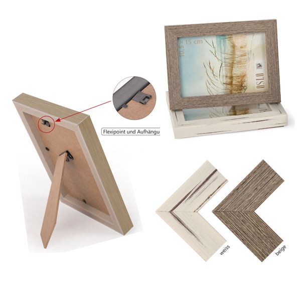 OSLO PHOTOFRAME 10,5X15 BEIGE