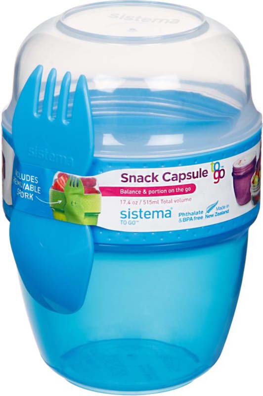 SISTEMA TO GO SNACK CAPSULE 515ML