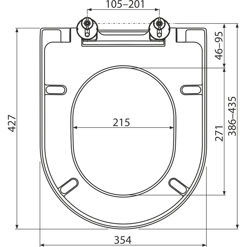 ALCA TOILET SEAT SC