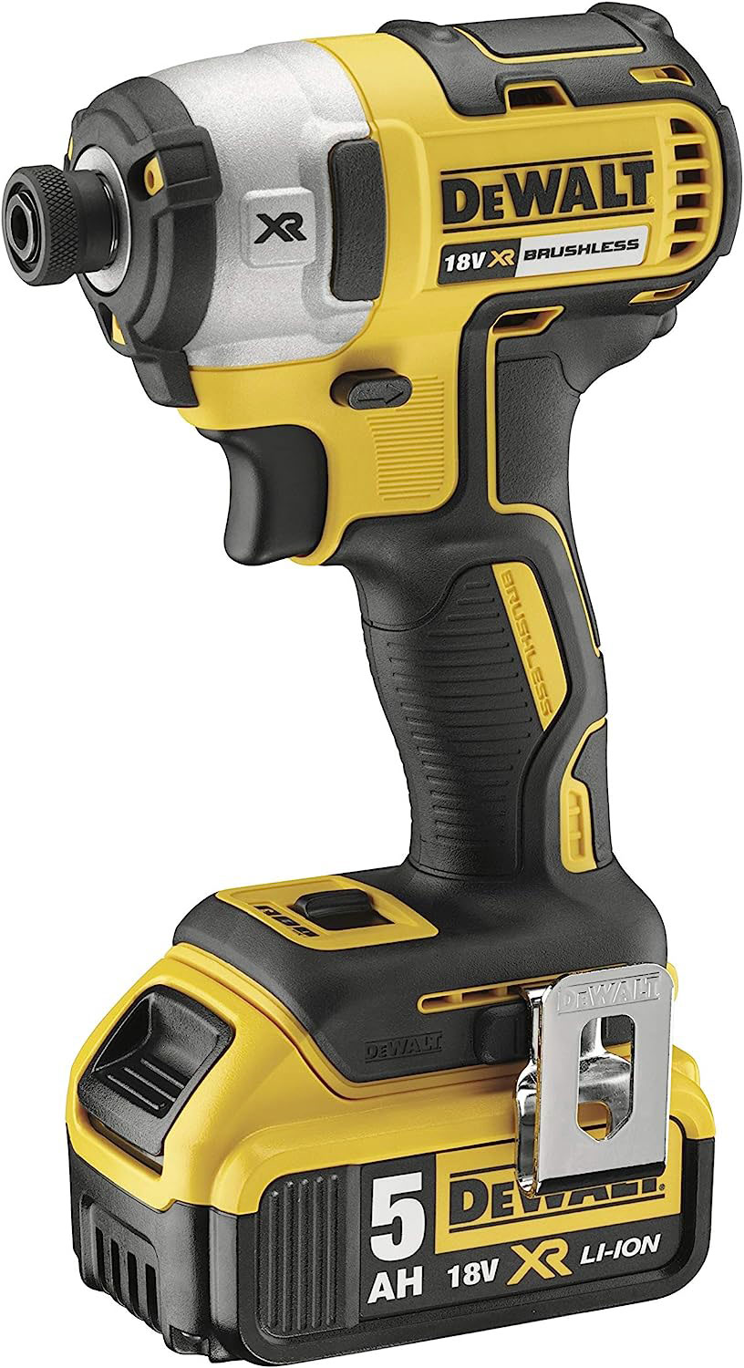 DEWALT DCF887P2-QW IMPACT DRILL BATTERY 18V 2X5AH