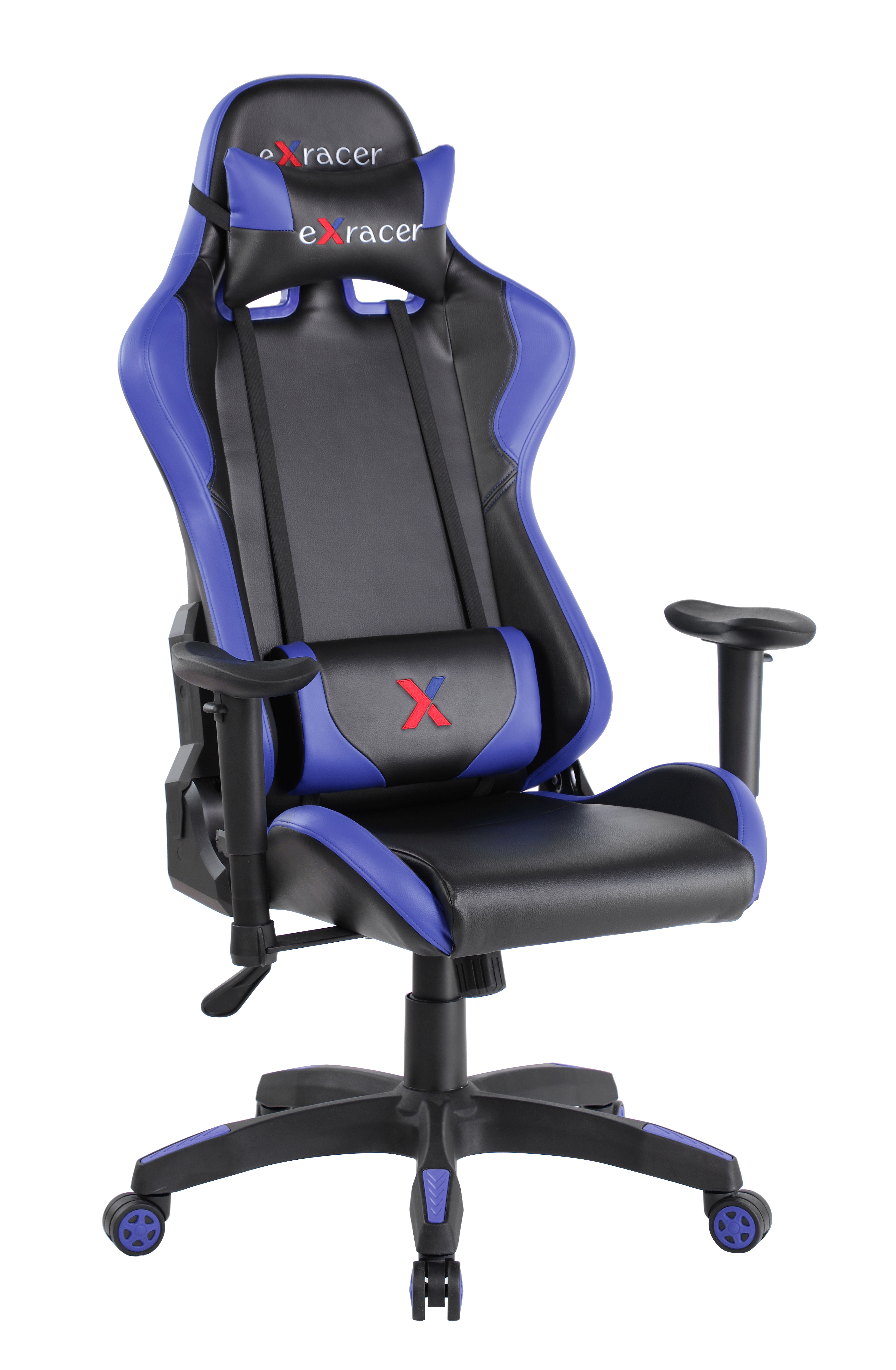 DAYTONA GAMING CHAIR BLUE 68X53X128.5-138CM