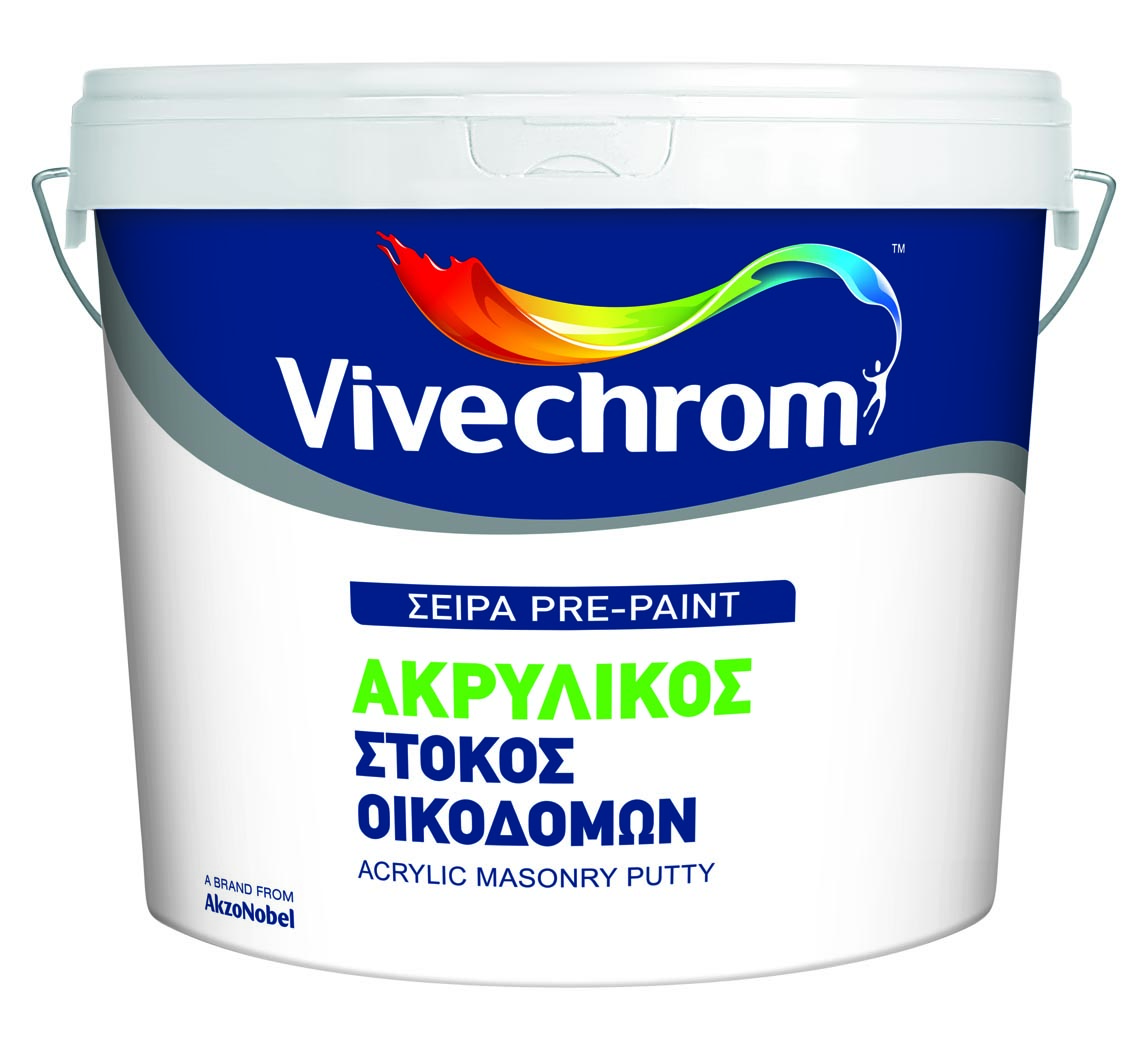 VIVECHROM ΑΚΡΥΛΙΚΟΣ ΣΤΟΚΟΣ ΟΙΚΟΔΟΜΩΝ 5KG