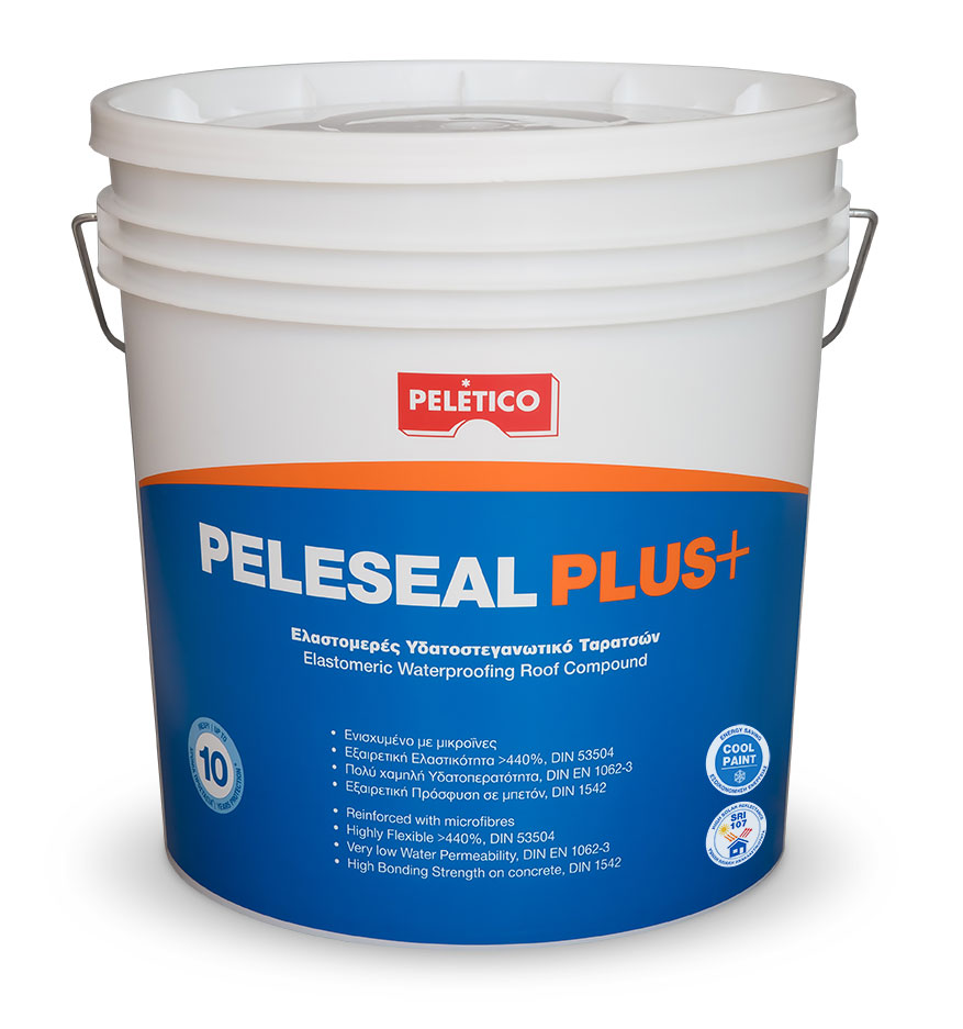 PELESEAL PLUS+® ELASTOMERIC WATERPROOFING ROOF WHITE 5L