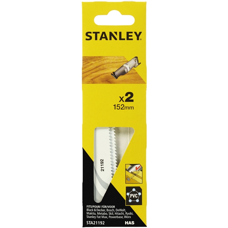 STANLEY SAW BLADE 152MM WOOD/NAIL