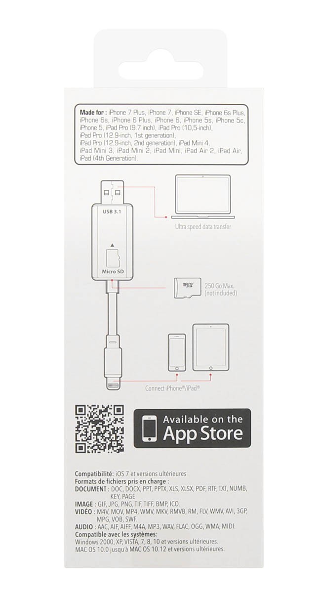 TNB MICRO SD CARD READER LIGHT