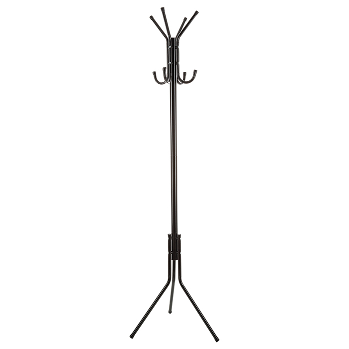 COAT RACK WITH 8 HOOKS 48X172CM