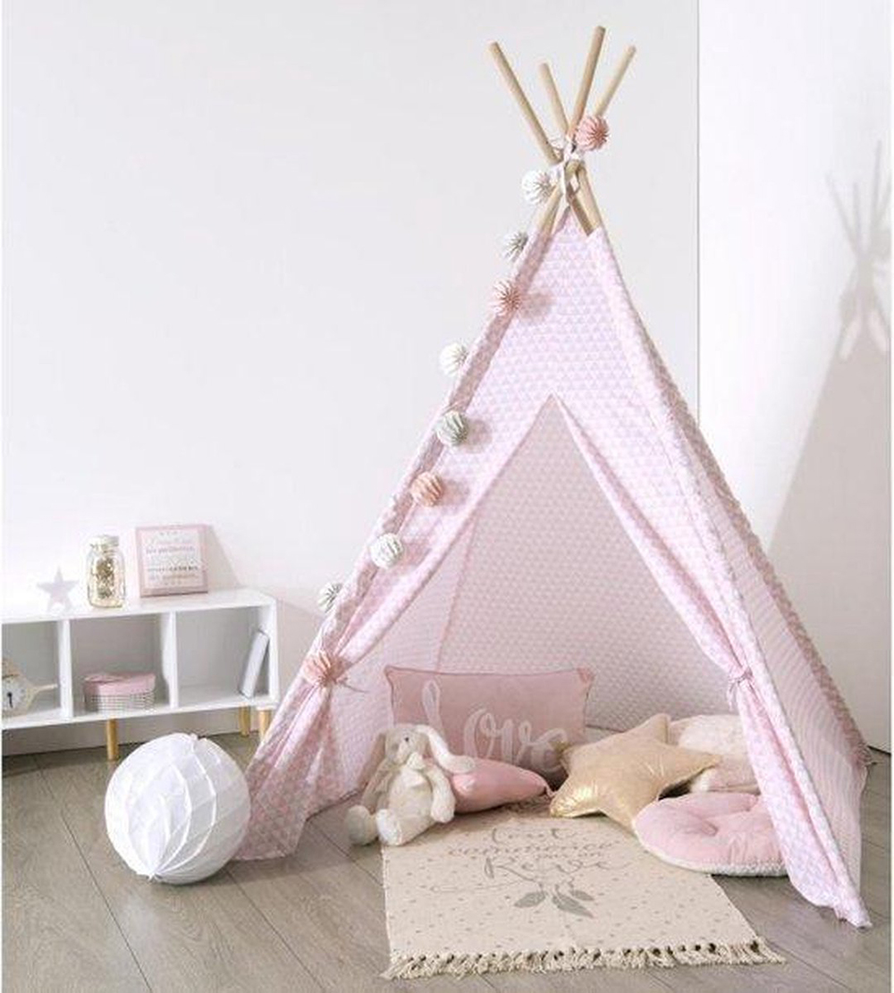 TIPI INDIAN TENT H.160CM PINK