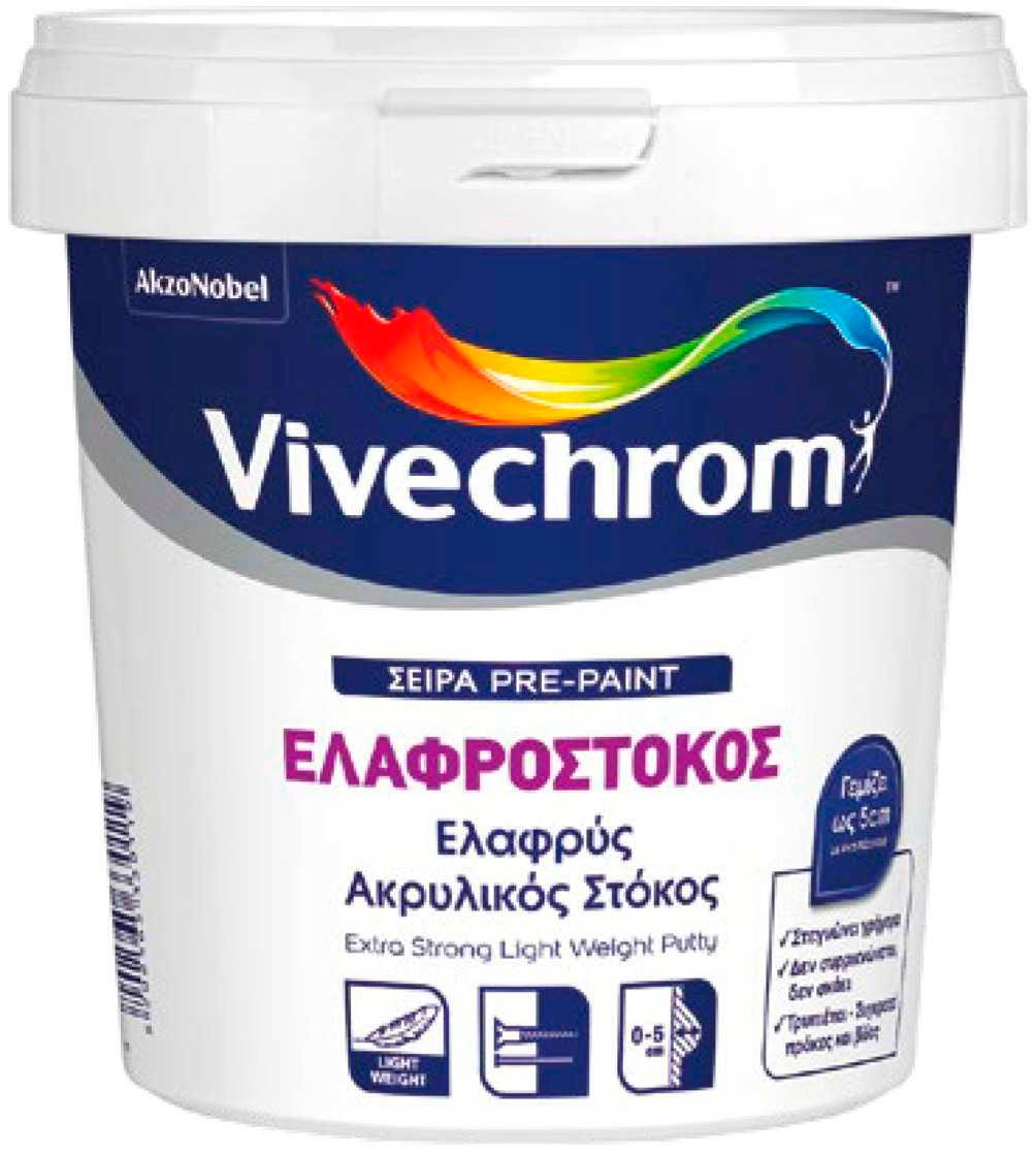 VIVECHROM ΕΛΑΦΡΥΣ ΑΚΡΥΛΙΚΟΣ ΣΤΟΚΟΣ 600ML