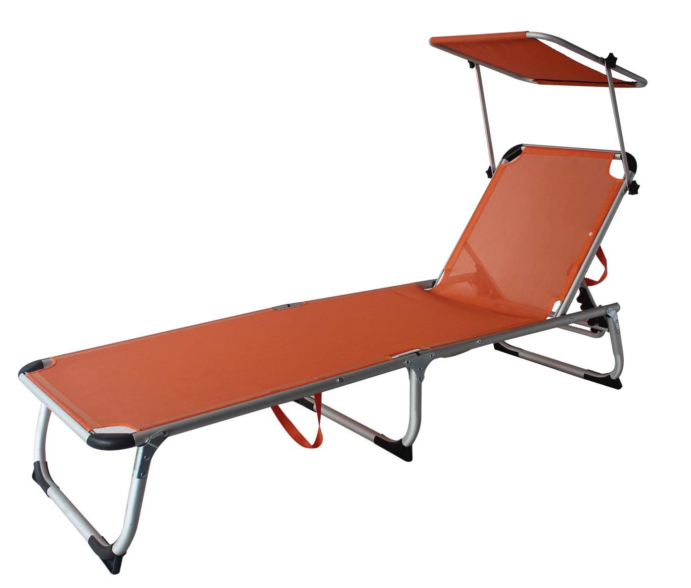 SIESTA LOUNGE BED ORANGE 187X60X28CM