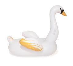 BESTWAY 41123 INFLATABLE SWAN RIDE ON 122CM X 122CM