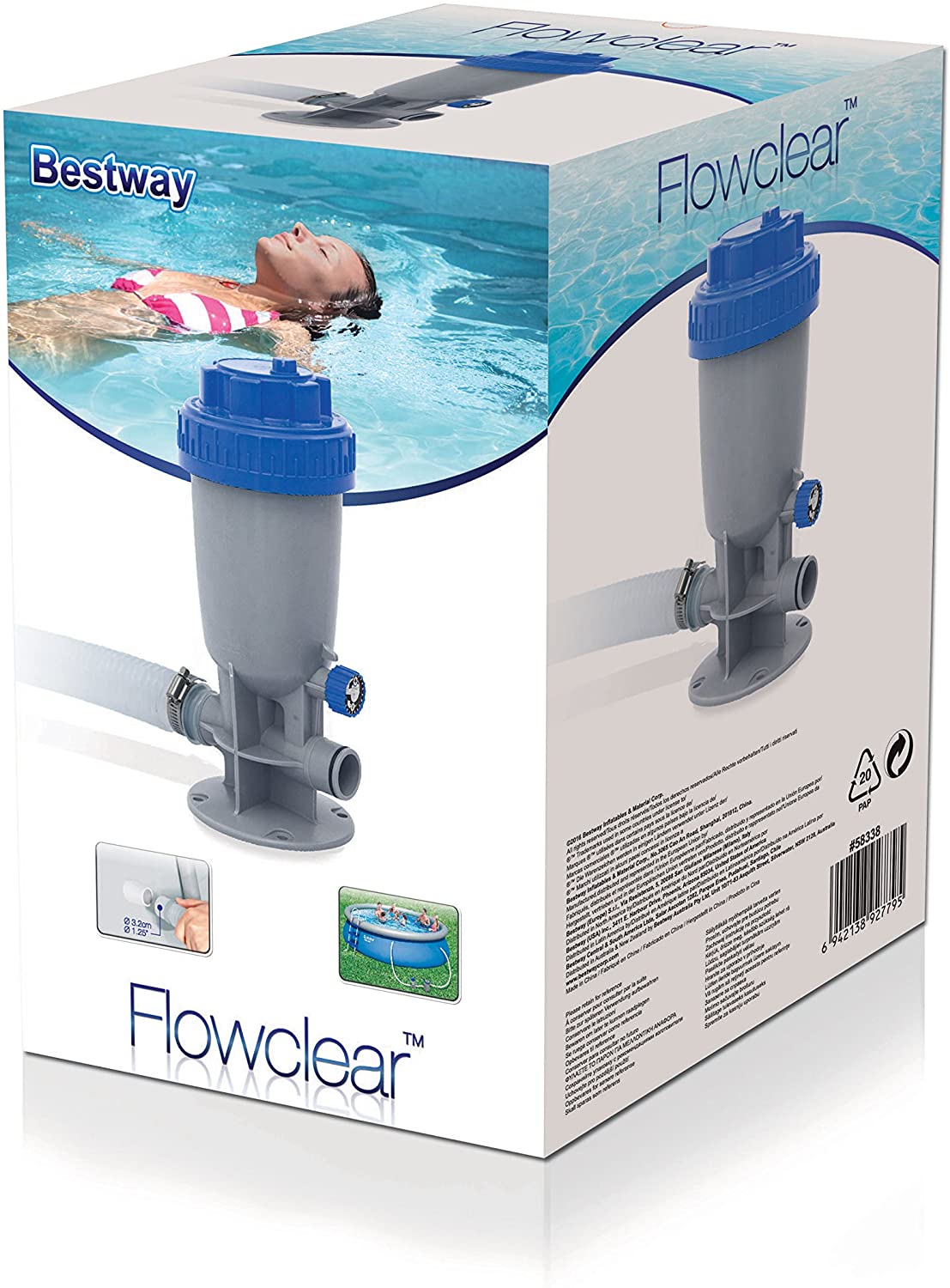 BESTWAY 58338 FLOWCLEAR AQUAFEED CHLORINATOR