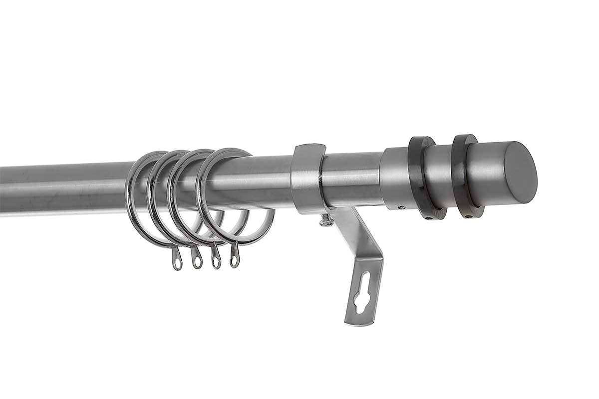 ROD TORNADO 28/25 140-240 CHROME EXTENDABLE