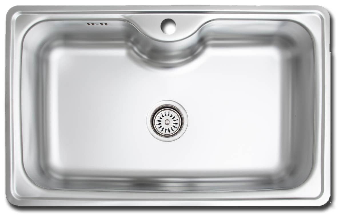 MAIDSINKS INSET SINK 80X50CM 1B O92