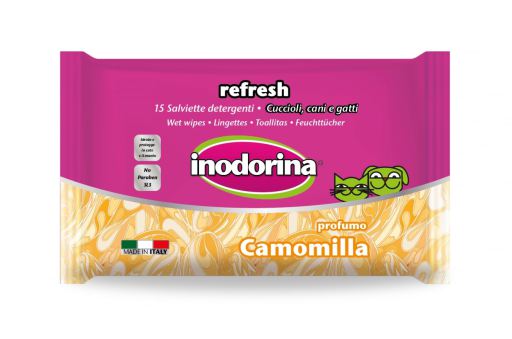 INODORINA WIPES EYES & EARS 15PCS