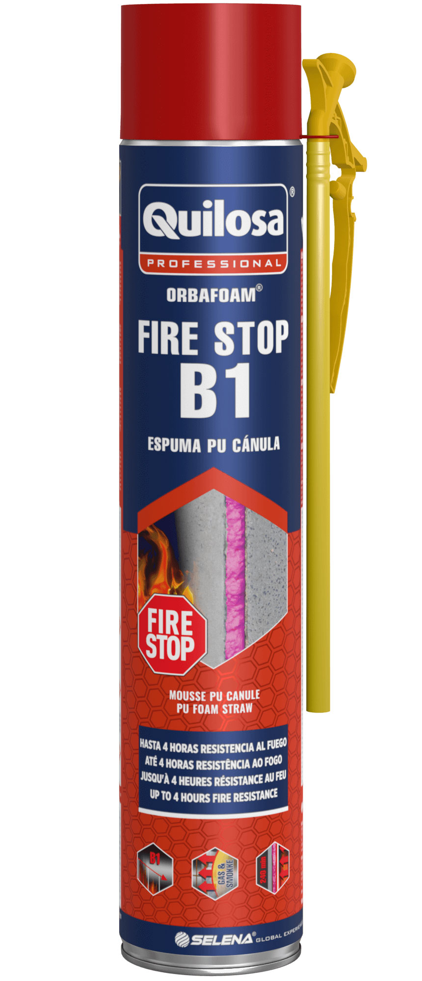 QUILOSA PU-ORBA FOAM B1 FIRE STOP 750ML