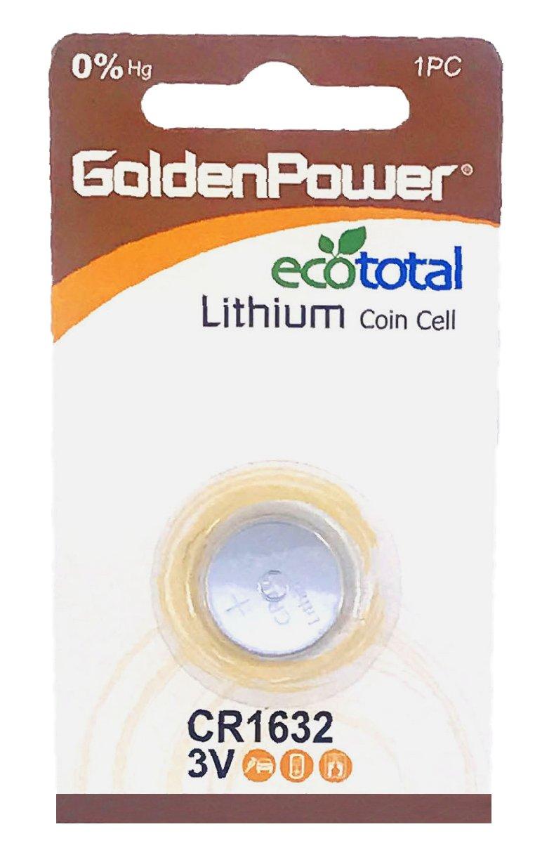 GOLDEN POWER 3V LITHIUM BUTTON CR1632