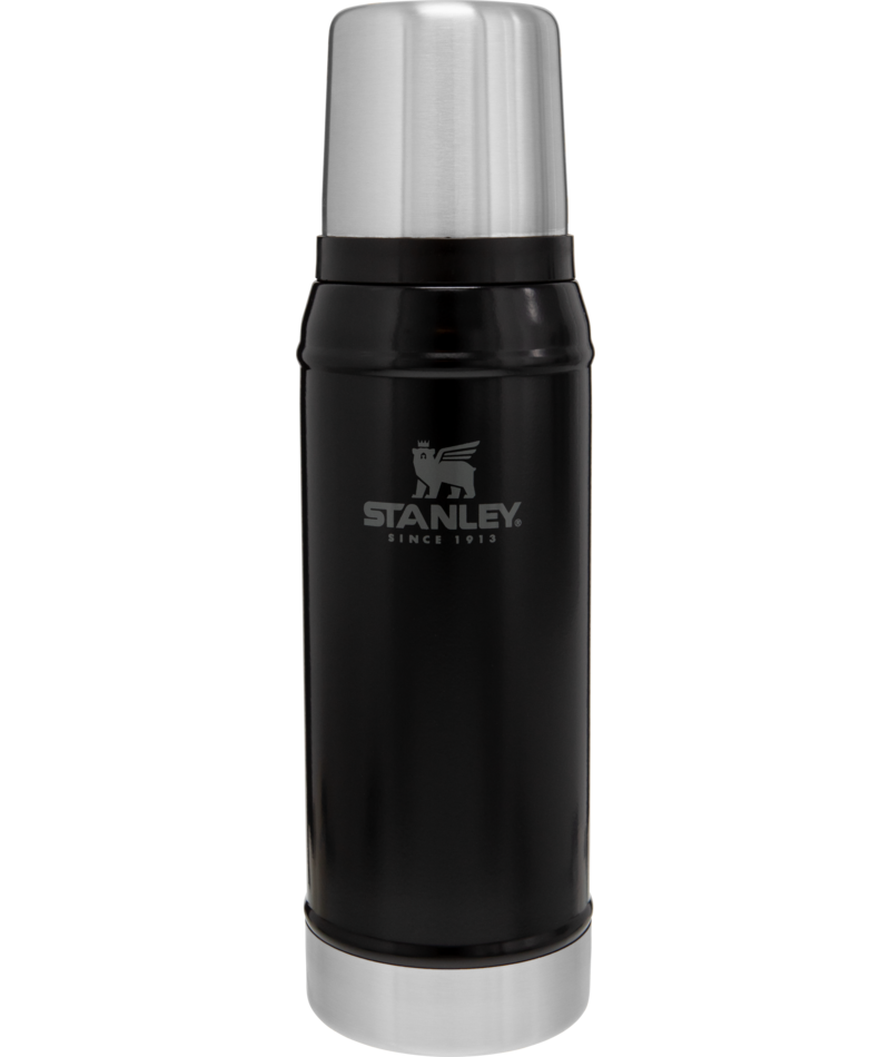 STANLEY CLASSIC LEGENTARY BOTTLE BLACK 0,75LTR