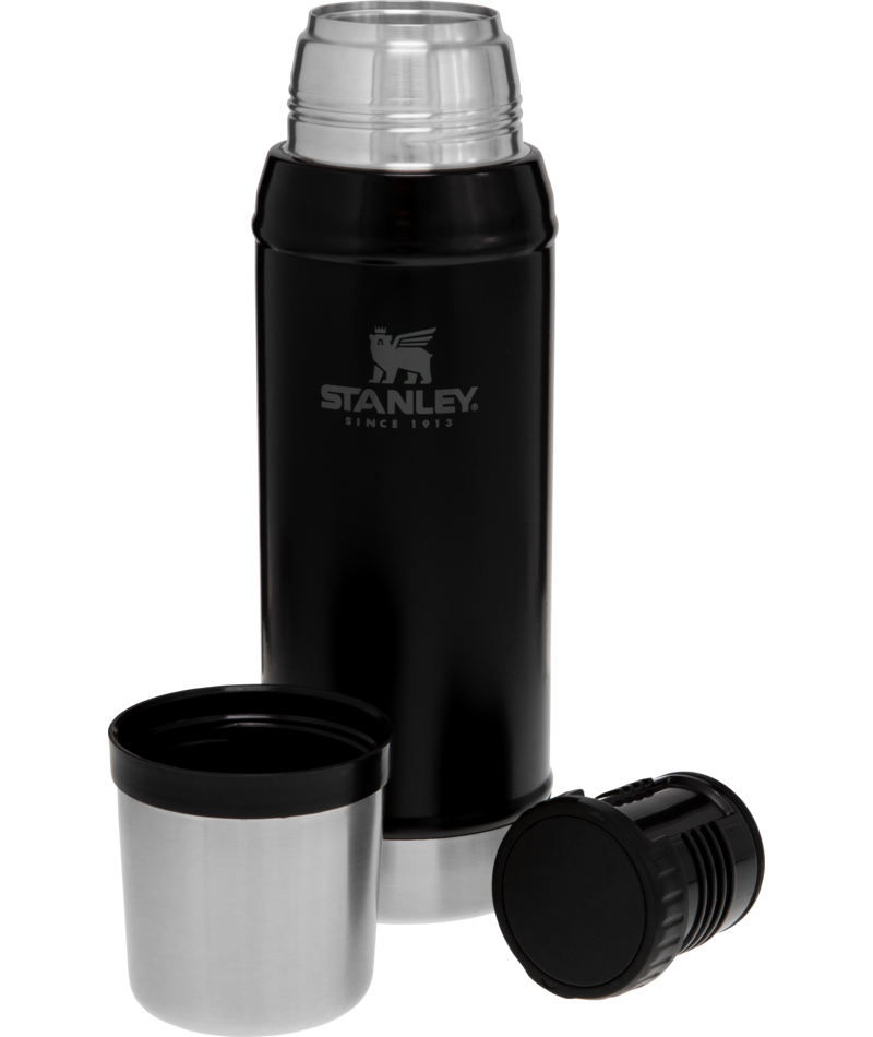 STANLEY CLASSIC LEGENTARY BOTTLE BLACK 0,75LTR