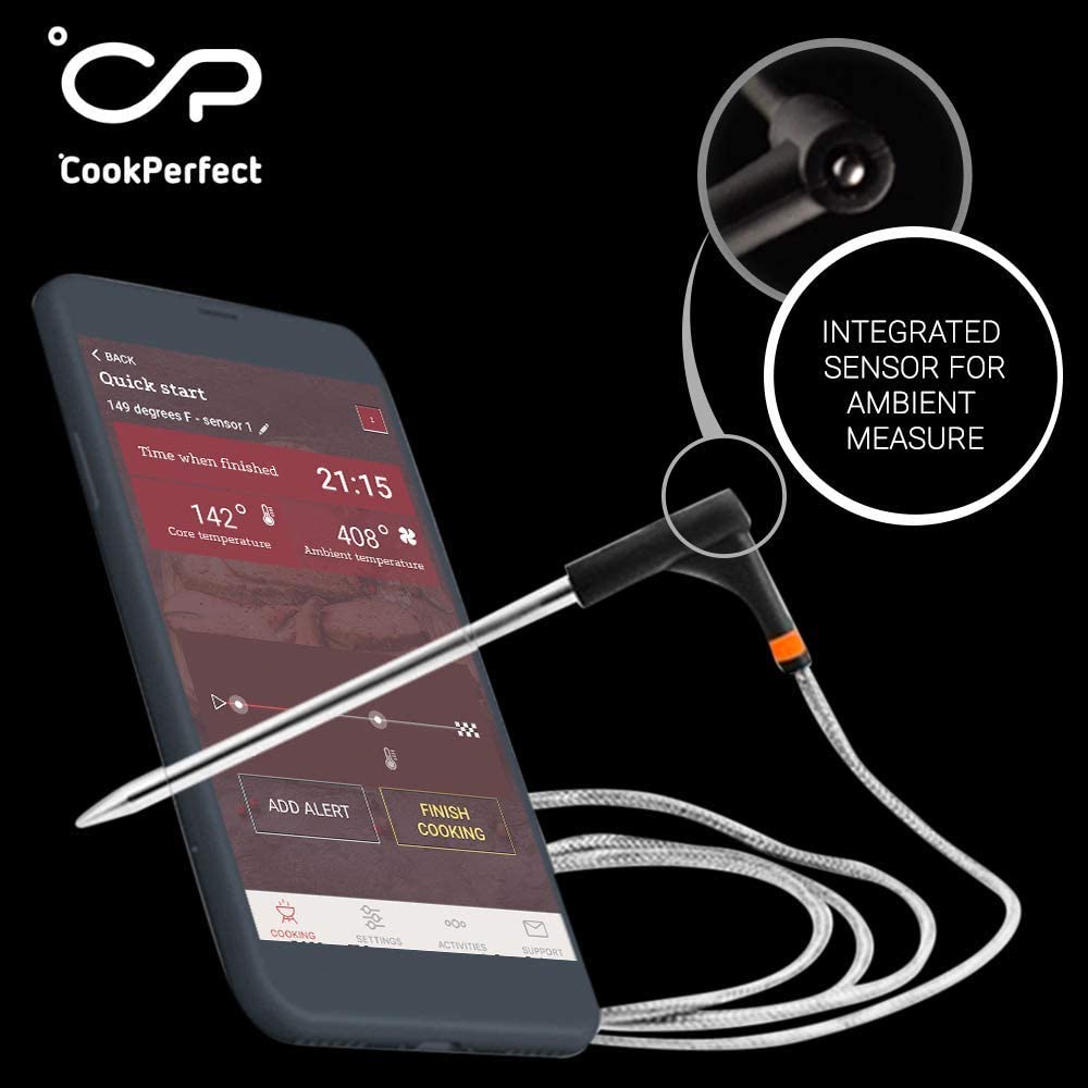 COOK PERFECT ΘΕΡΜΟΜΕΤΡΟ ΚΡΕΑΤΟΣ BLUETOOTH 