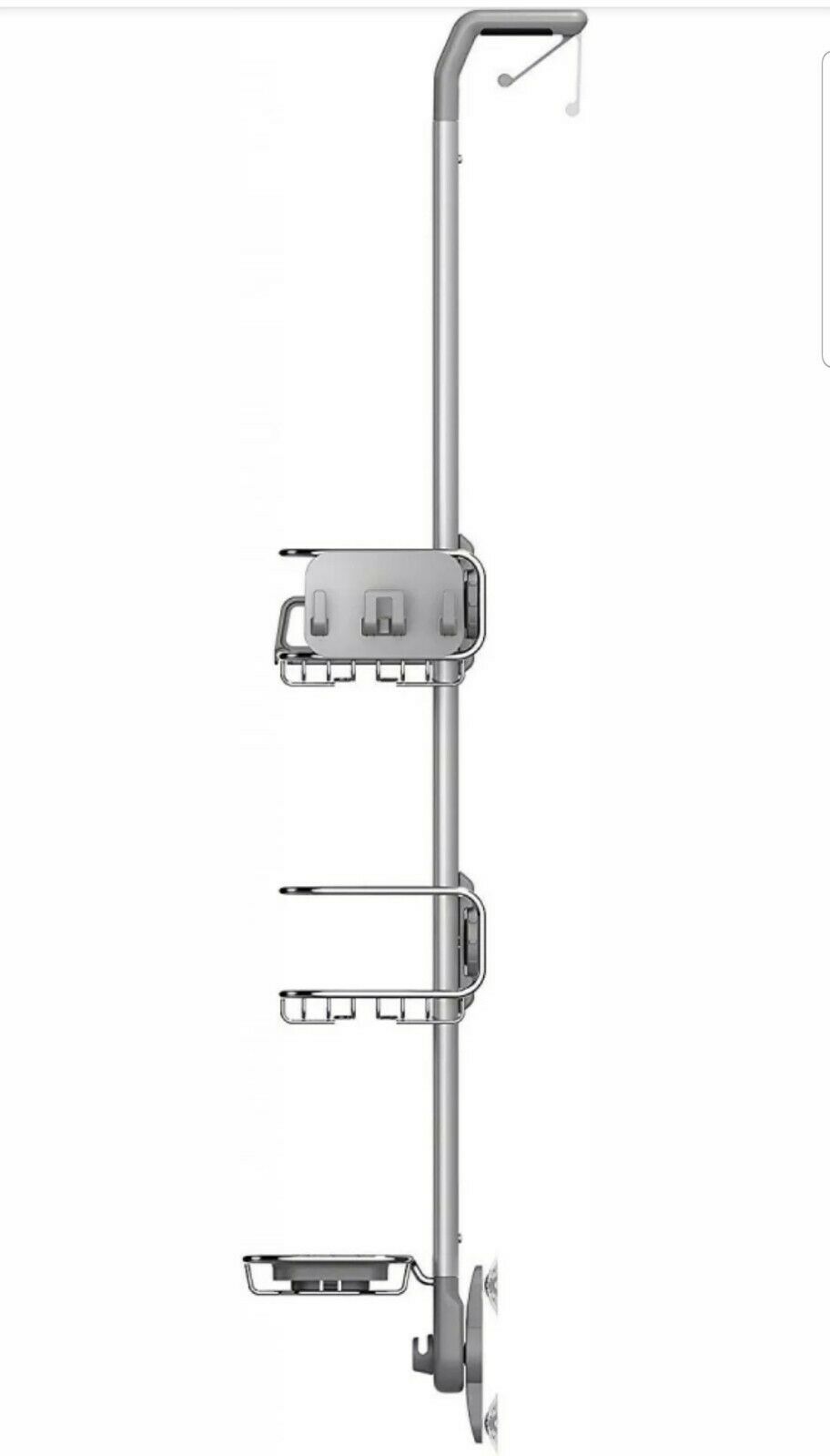 SIMPLEHUMAN BT1101 ADJUST SHOWER CADDY S/S