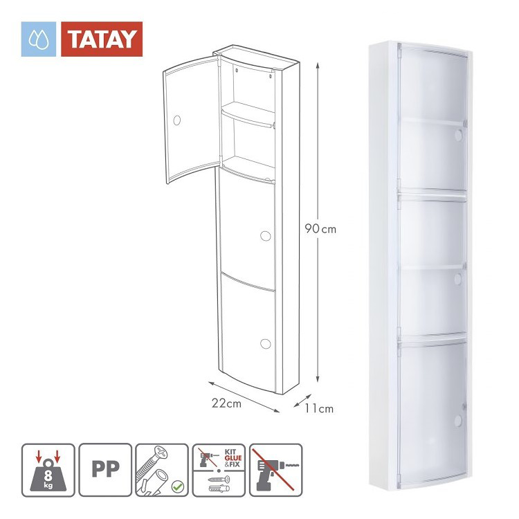 BATHROOM VERTICAL CABINET