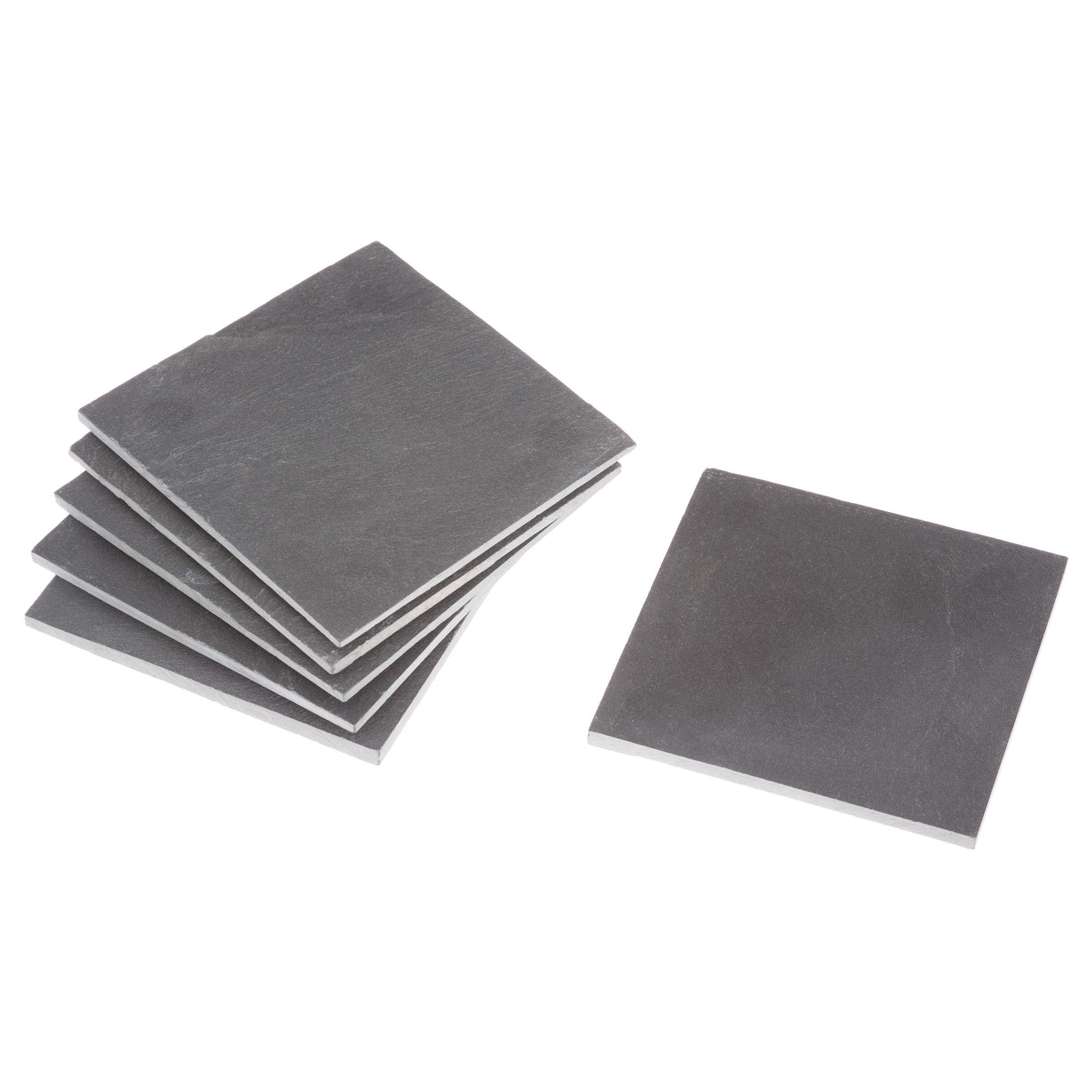 SLATE COASTER 10X10 6PCS