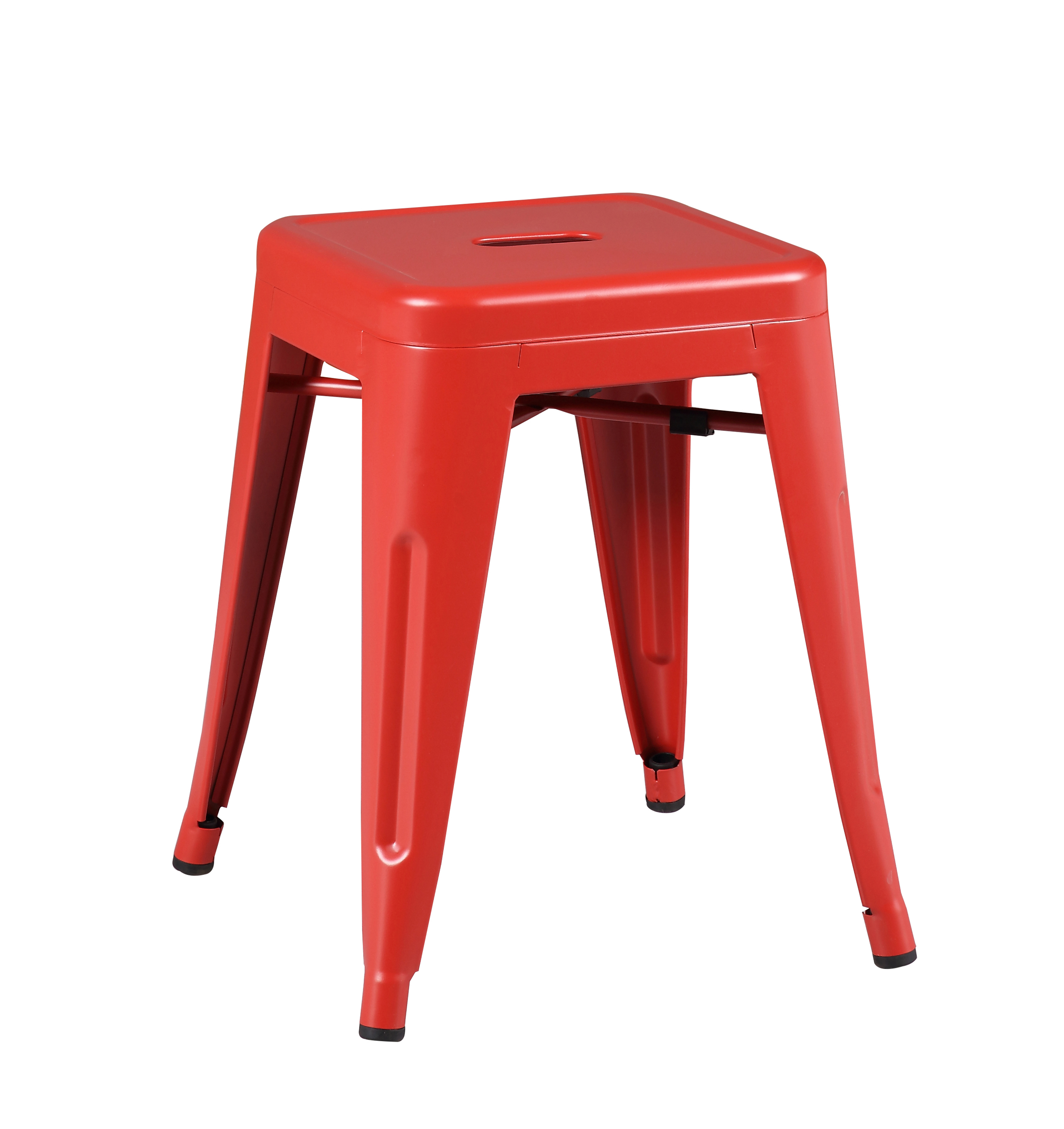 JONES H450 STOOL RED 38X33X45CM