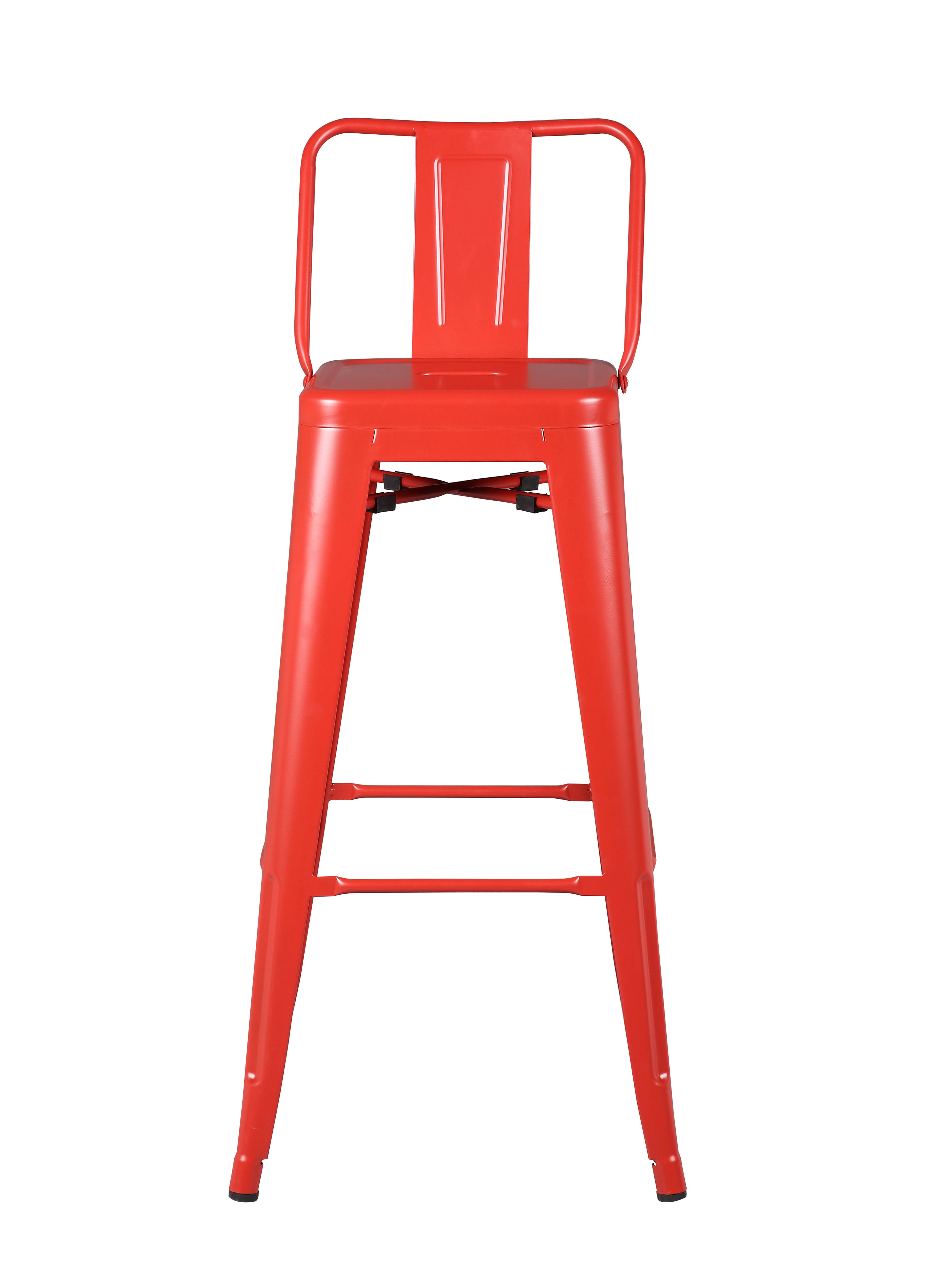 JONES STOOL CHAIR RED 43 X 43 X 100CM