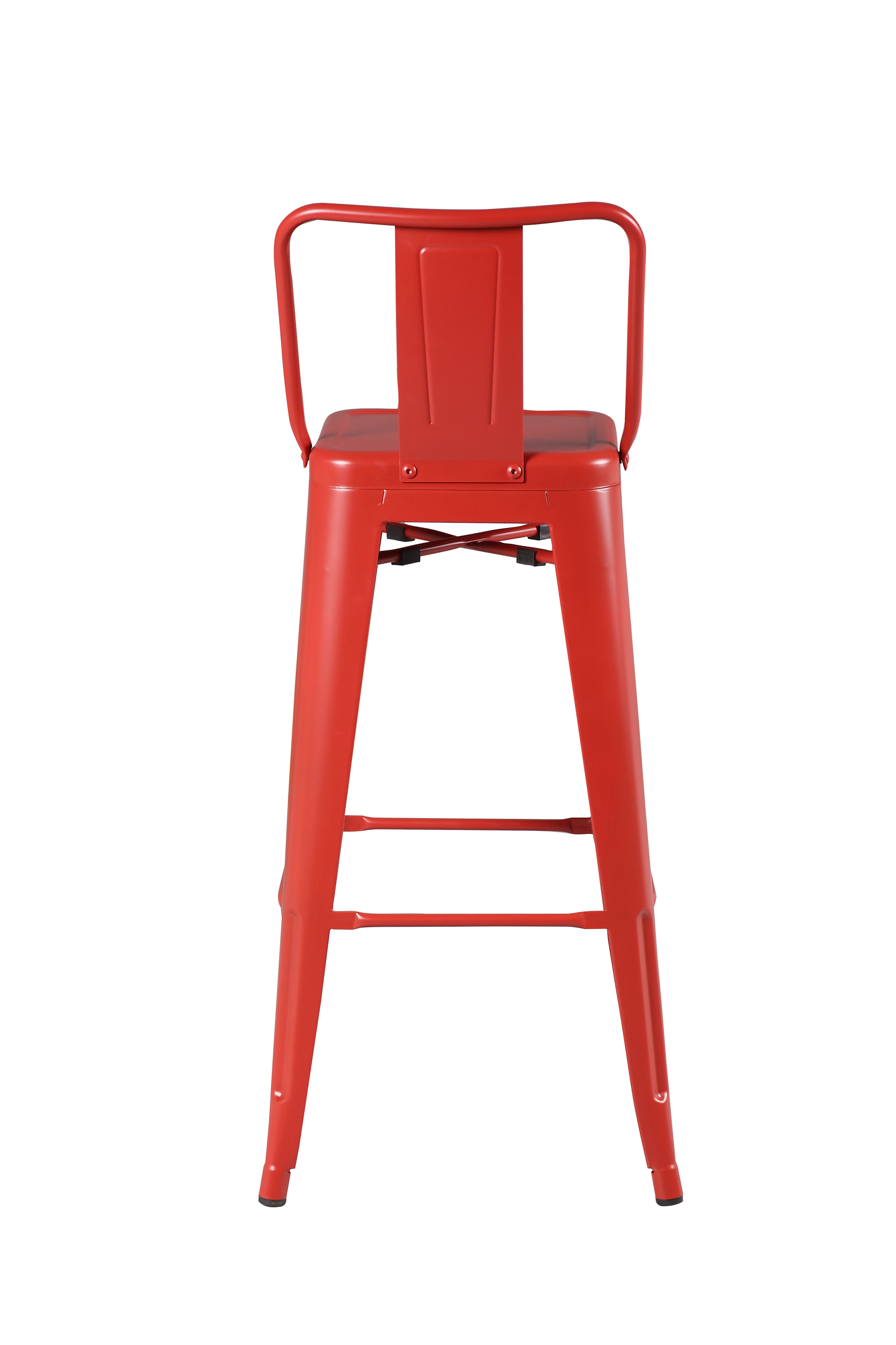 JONES STOOL CHAIR RED 43 X 43 X 100CM