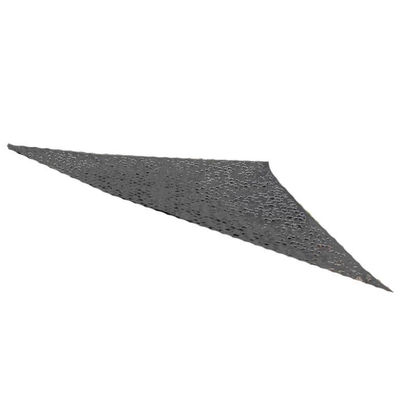 SHADE CLOTH TRIANGULAR CAMOUFLAGE 3.6X3.6MX3.6M LIGHT GREY