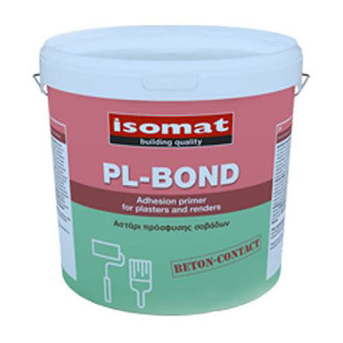 ISOMAT PL-BOND ADHESION PRIMER FOR PLASTERS AND RENDERS 5KG