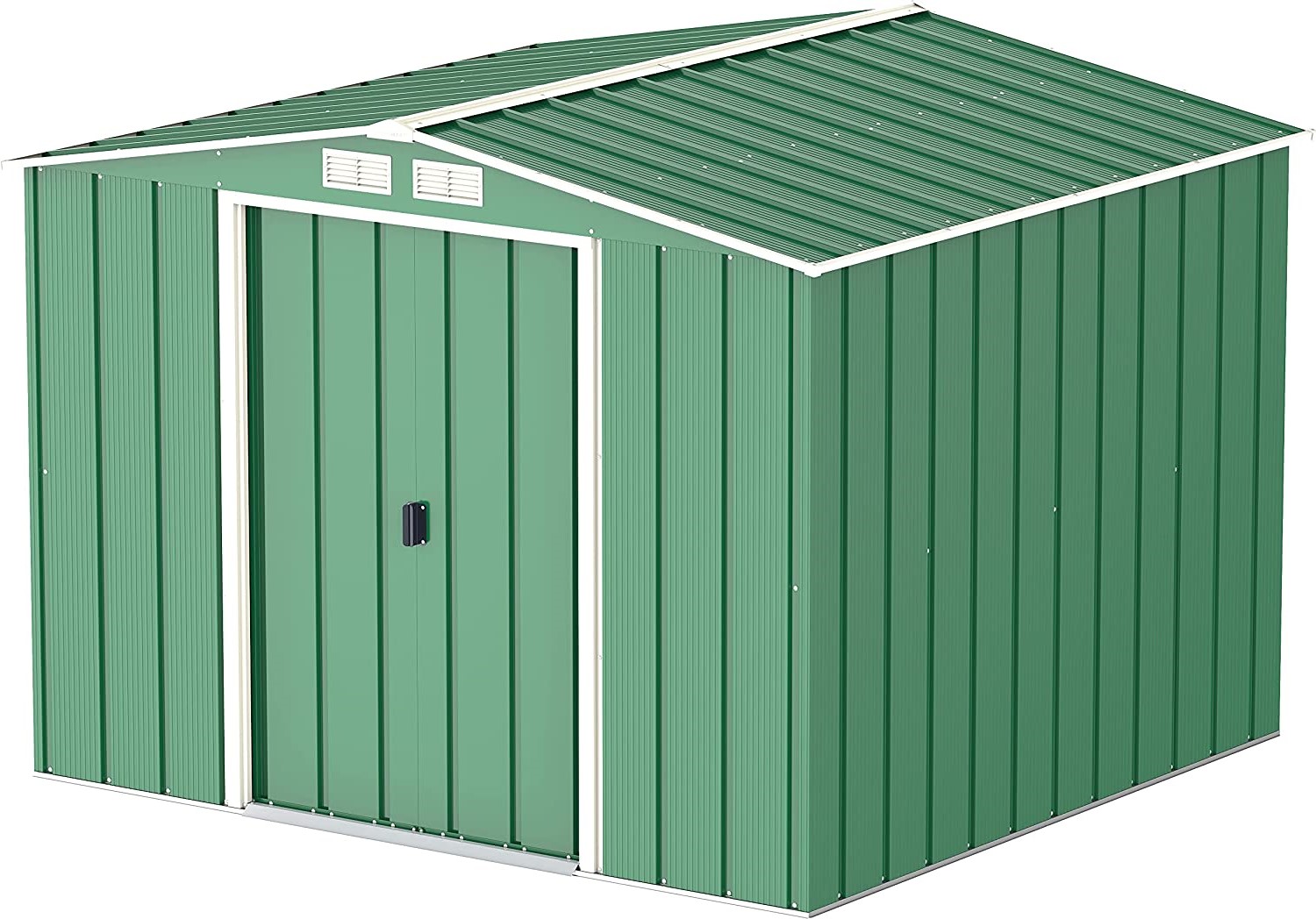  DURAMAX ECO METAL SHED 10X8FT GREEN