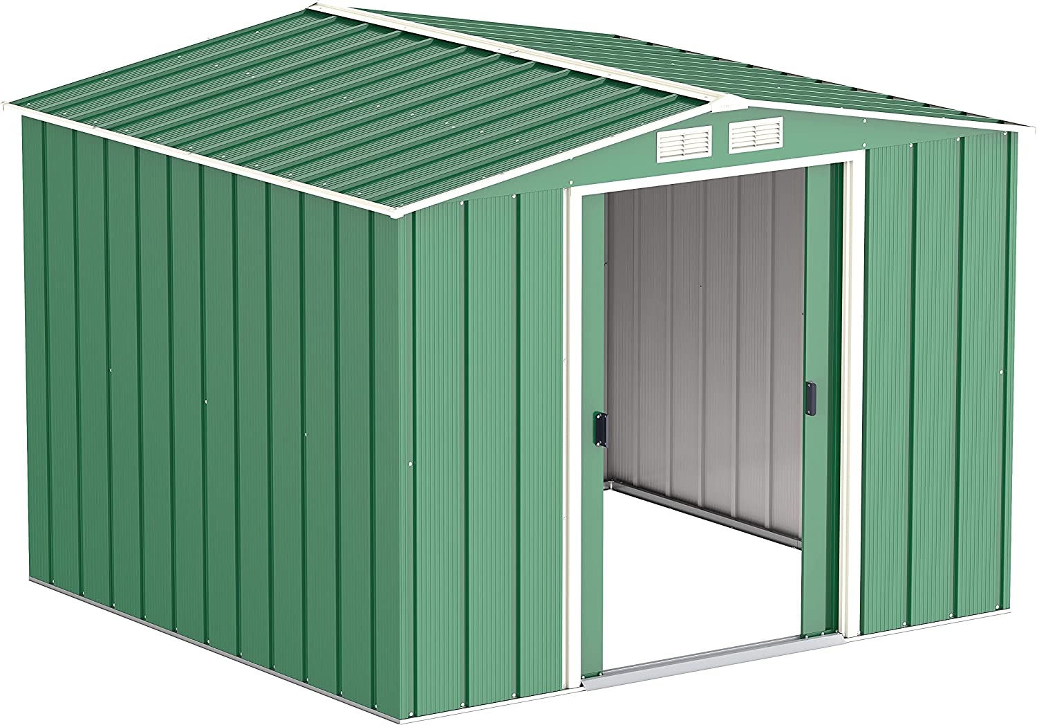  DURAMAX ECO METAL SHED 10X8FT GREEN