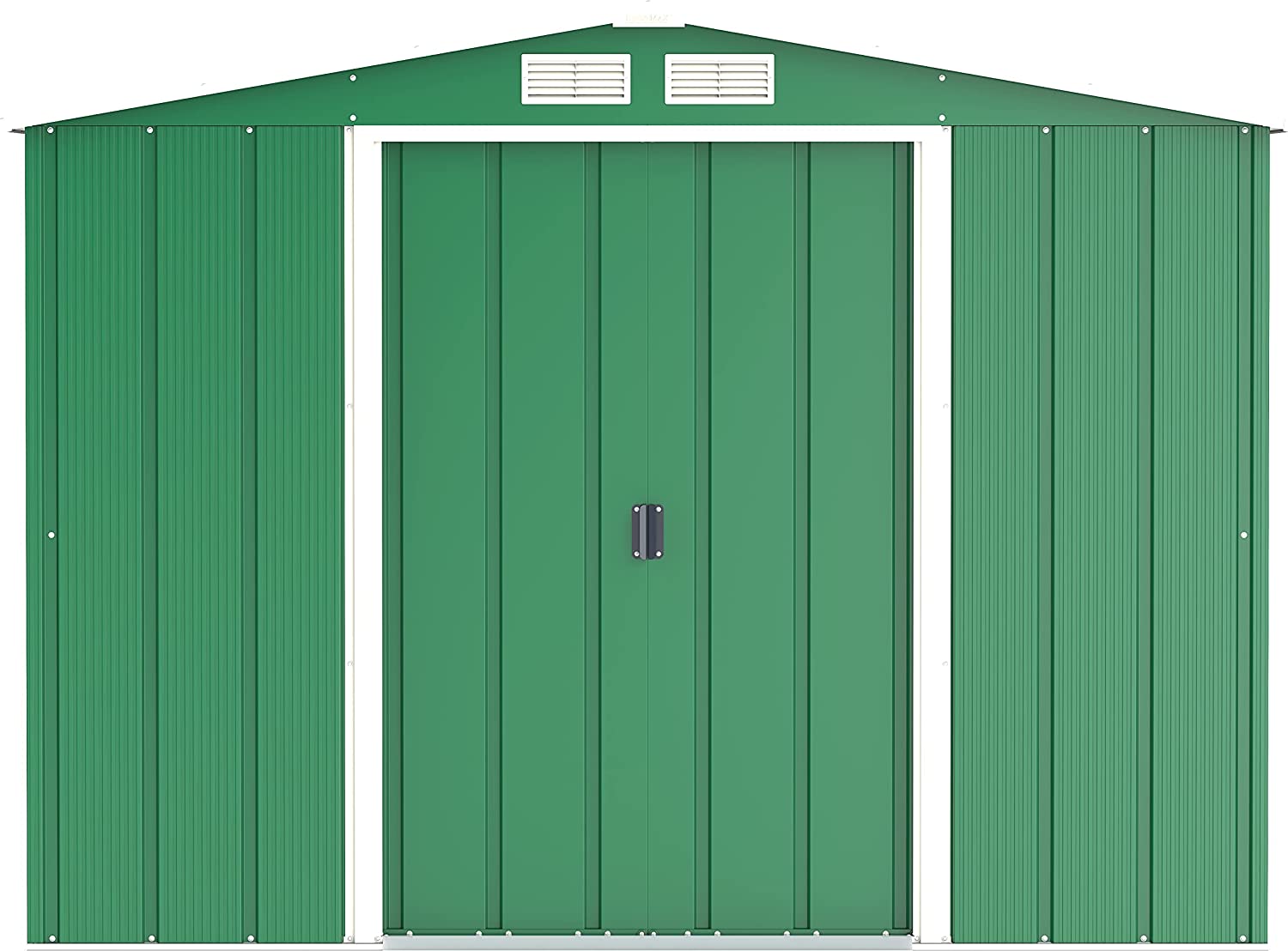  DURAMAX ECO METAL SHED 10X8FT GREEN