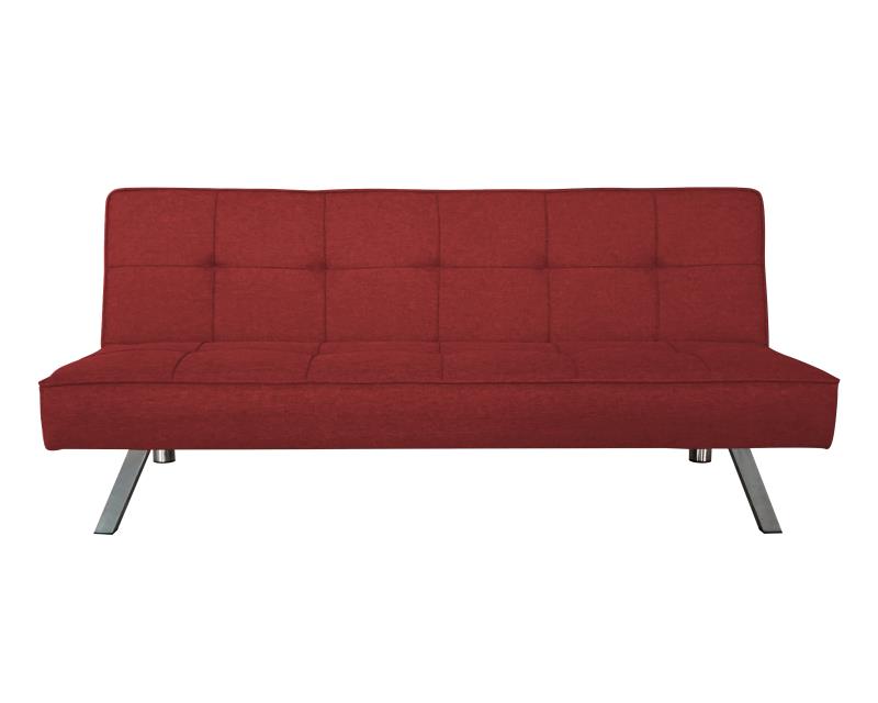 ANTONIO SOFA BED RED 175X84X74CM