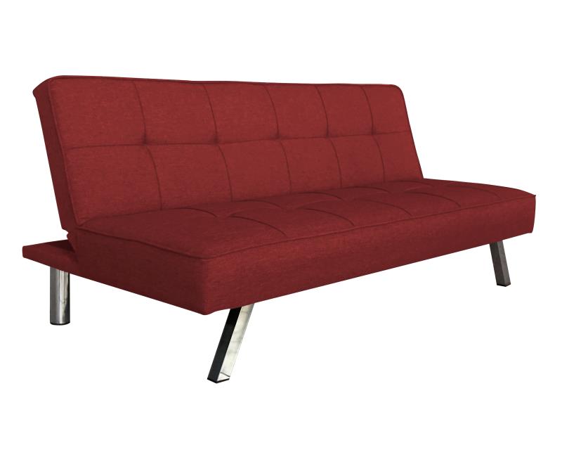 ANTONIO SOFA BED RED 175X84X74CM