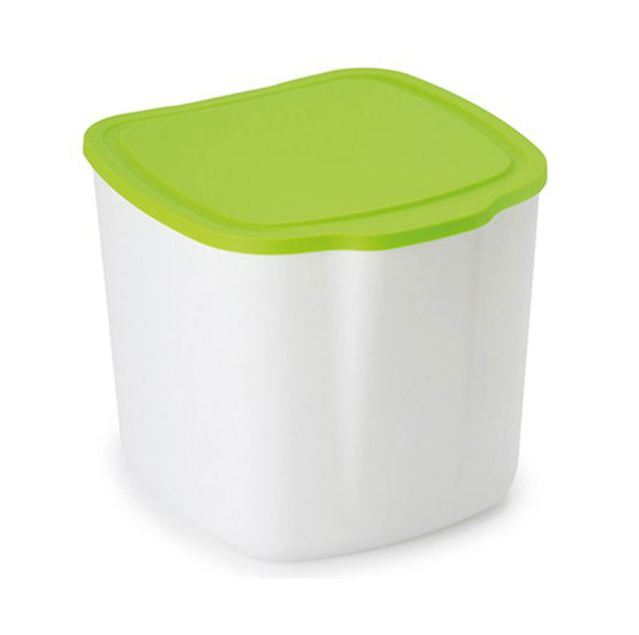 SNIPS TABLE BIN 3L WHITE/GREEN