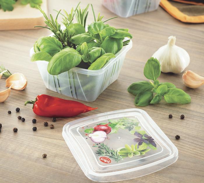 SNIPS FRESH CONTAINER SQUARE  0.25LTR  3PCS