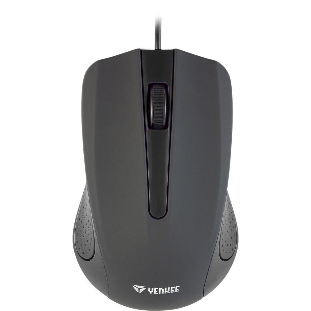 YENKEE YMS 1015BK USB WIRED MOUSE SUVA ΜΑΥΡΟ