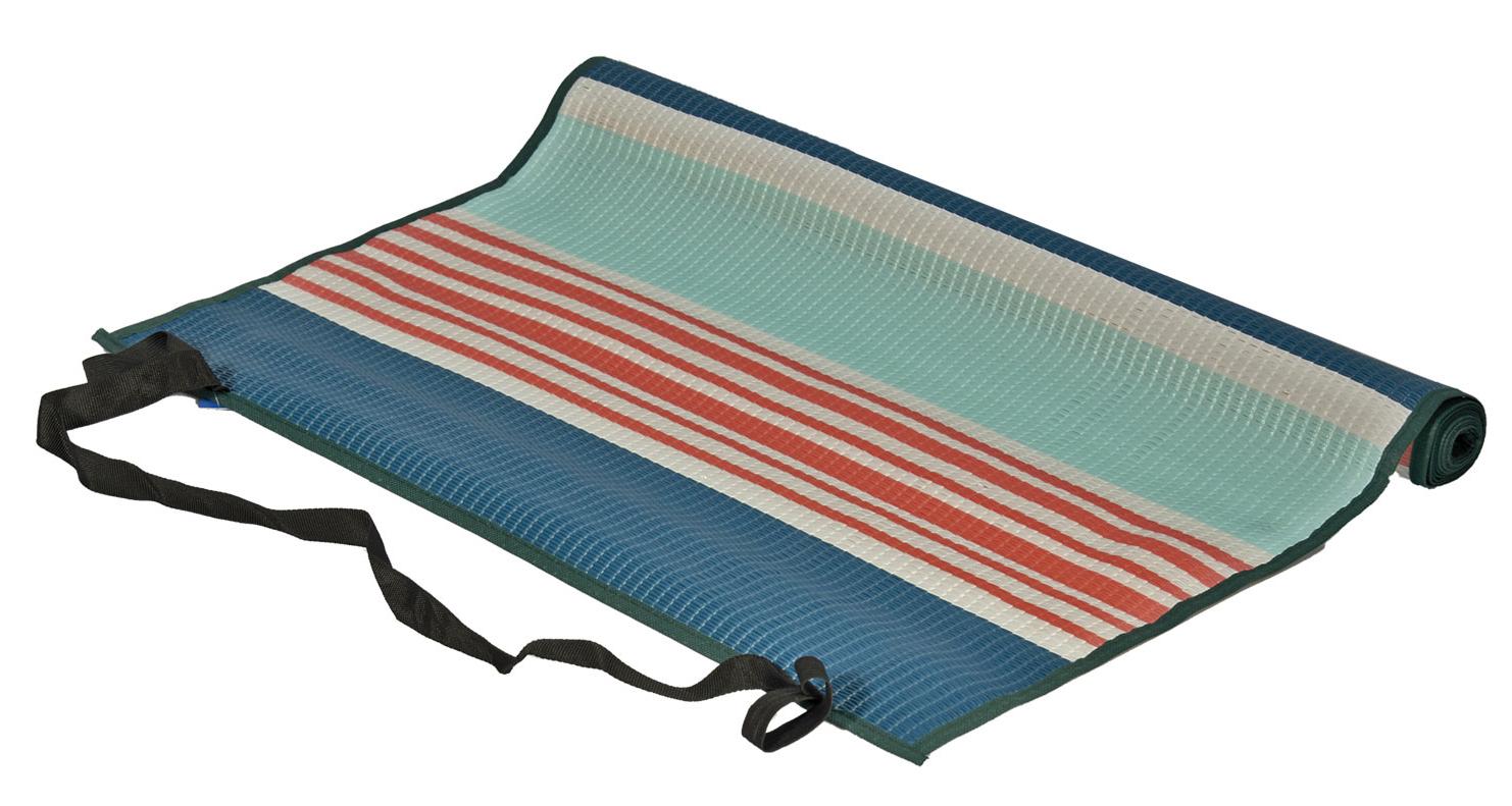 PLASTIC MAT STRIPE 4 COLORS 180X70CM