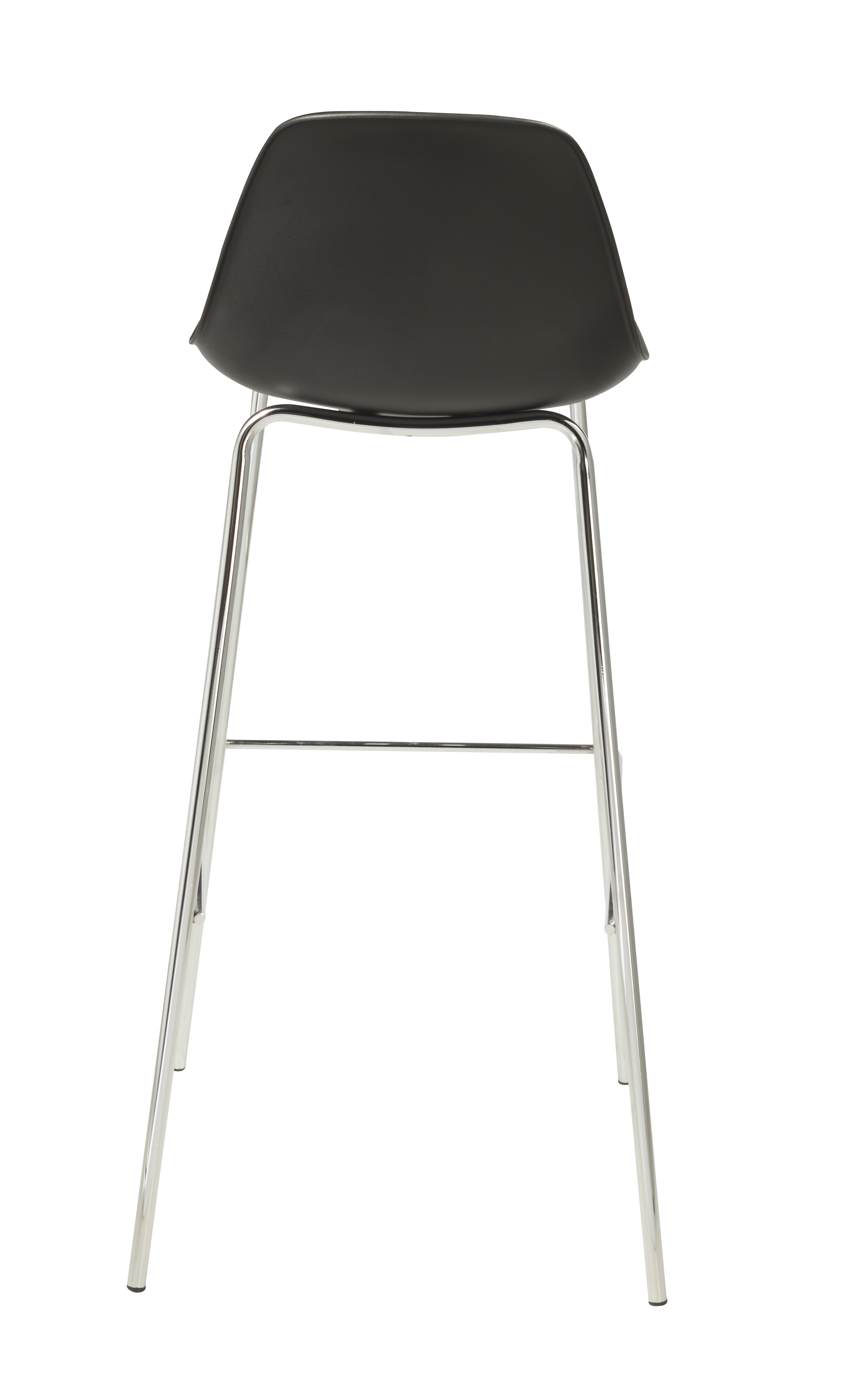 NORA KITCHEN STOOL PP SEAT BLACK