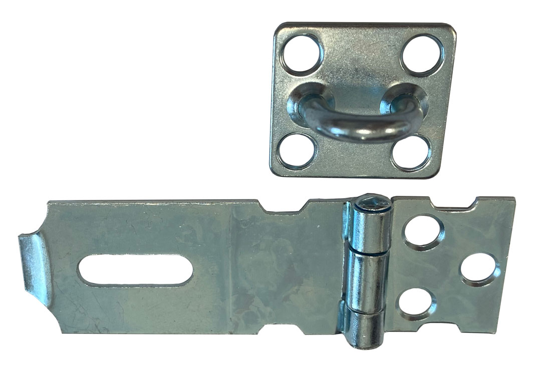 HASP AND STAPLE DOOR LOCK 4.8X2.3CM