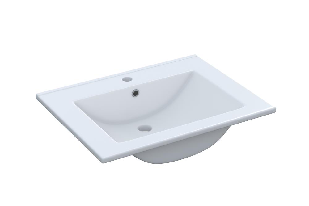 FORES WASH BASE SINK WHITE 60X45CM