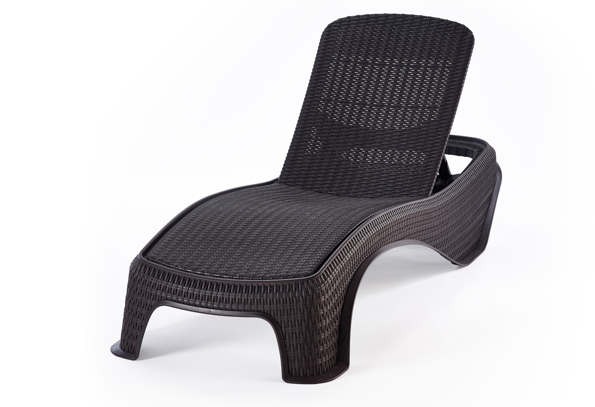 KETER ATLANTIC SUN LOUNGER BROWN 197X74X36CM