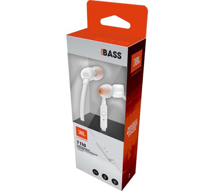 JBL TUNE 110 IN EAR UNIVERSAL HANDSFREE