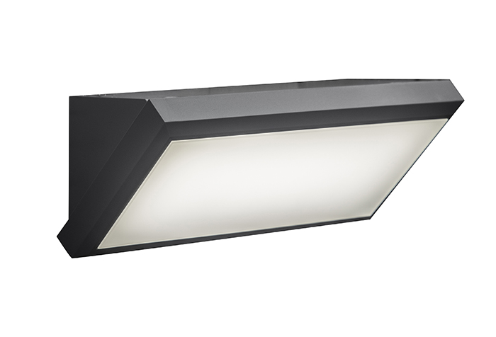 SUNLIGHT LED WALL LIGHT 2xE27 IP65 DARK GREY